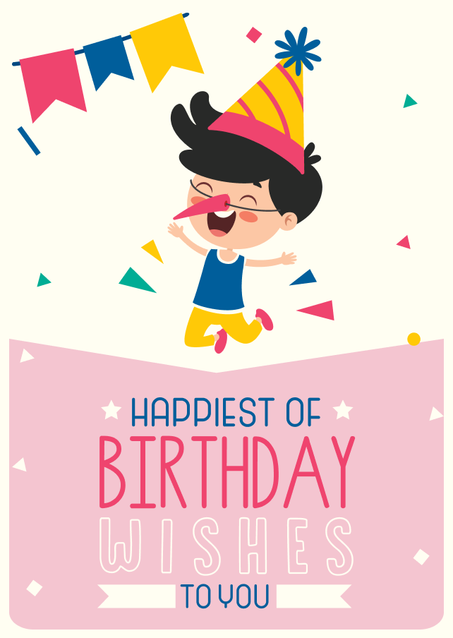 Birthday card design 2